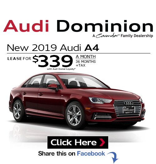 New 2019 Audi A4 at Audi Dominion