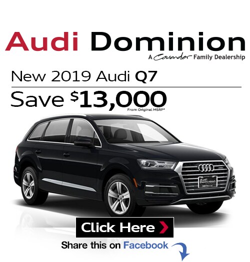 New 2019 Audi Q7 at Audi Dominion