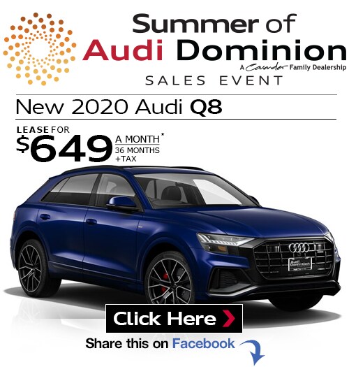 New 2020 Audi Q8 at Audi Dominion