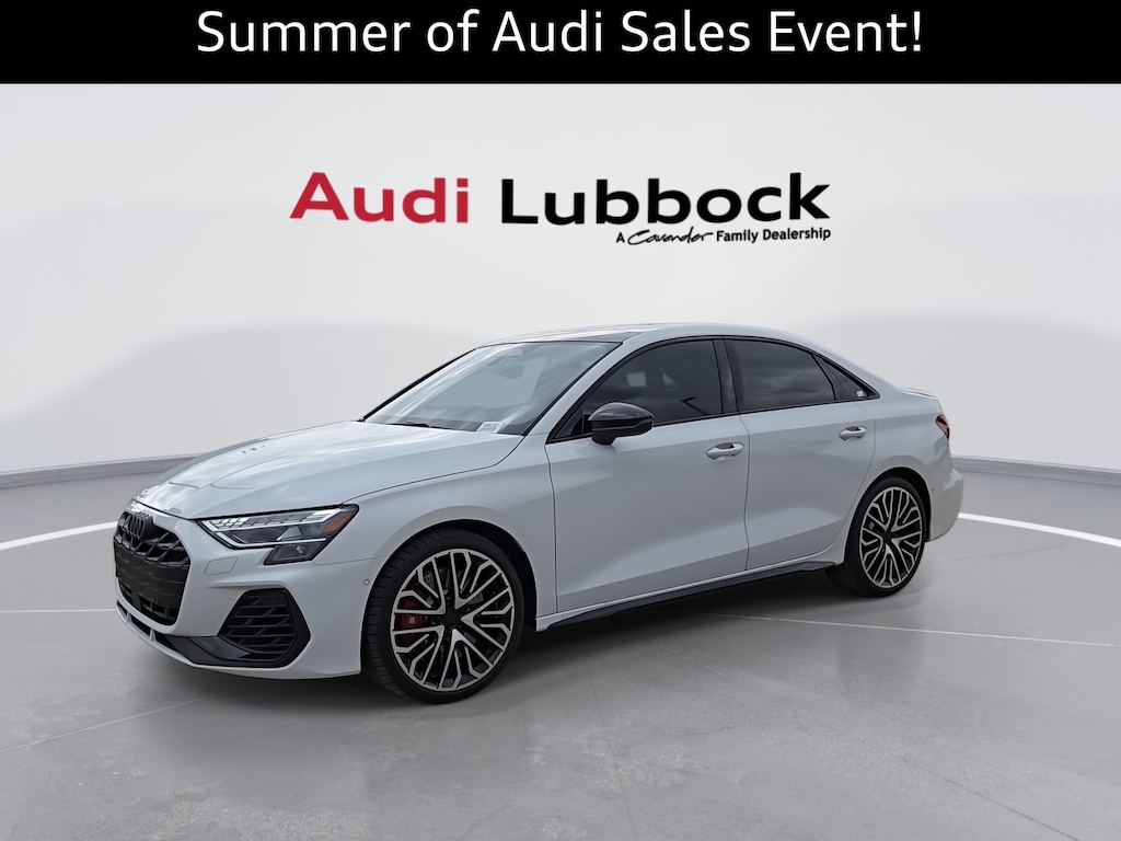 New 2026 Audi S3 2.0T Sedan