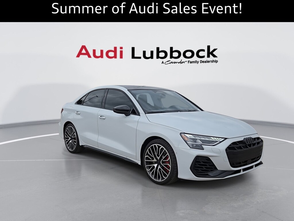 New 2026 Audi S3 2.0T Sedan