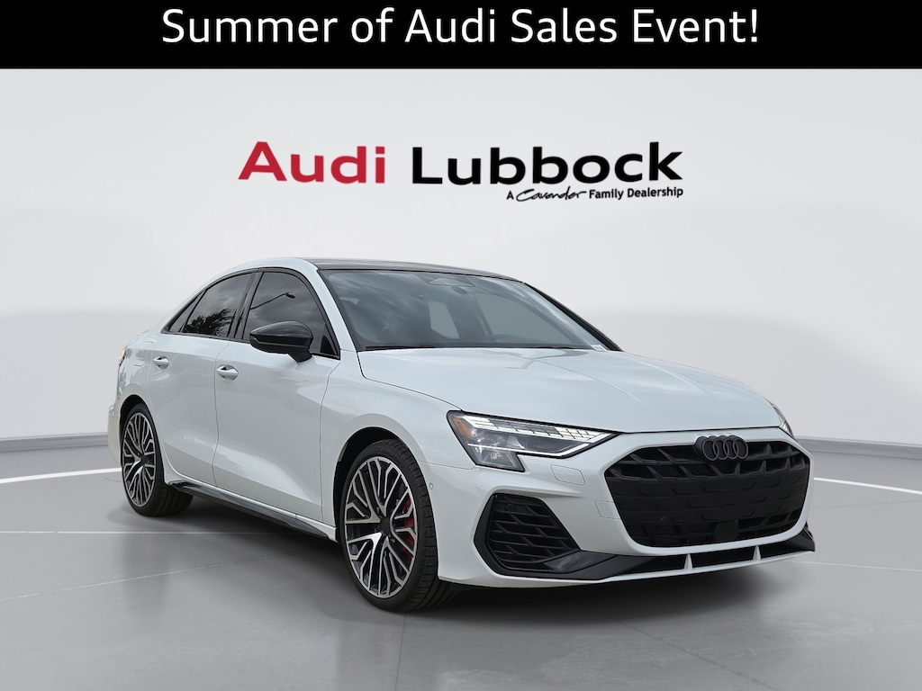 New 2026 Audi S3 2.0T Sedan