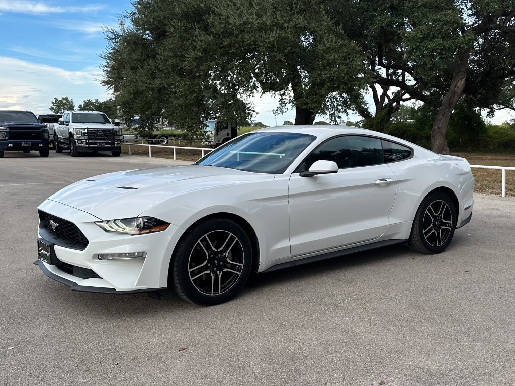 Oxford White 2020 Ford Mustang Coupe Rear-Wheel Drive Automatic