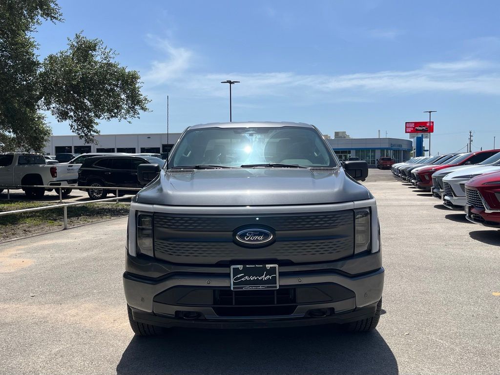 Used 2023 Ford F-150 Lightning XLT with VIN 1FTVW1EL0PWG63024 for sale in Weimar, TX