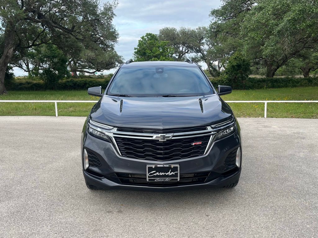 Used 2022 Chevrolet Equinox RS with VIN 3GNAXMEV8NS143541 for sale in Weimar, TX