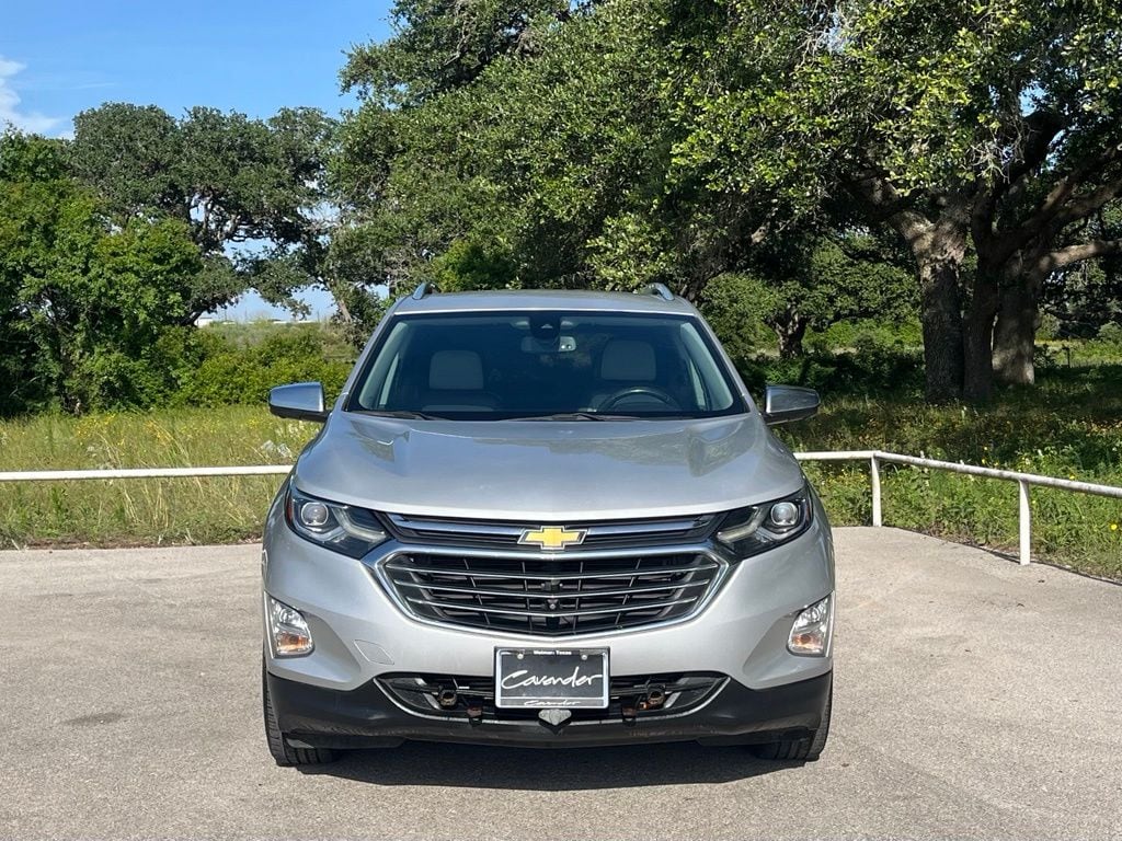 Used 2020 Chevrolet Equinox Premier with VIN 2GNAXNEV3L6199968 for sale in Weimar, TX