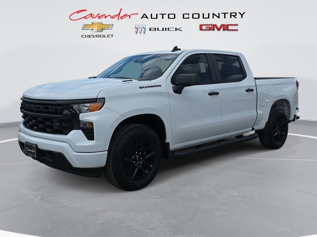 New 2026 Chevrolet Silverado 1500 Custom Blackout Truck