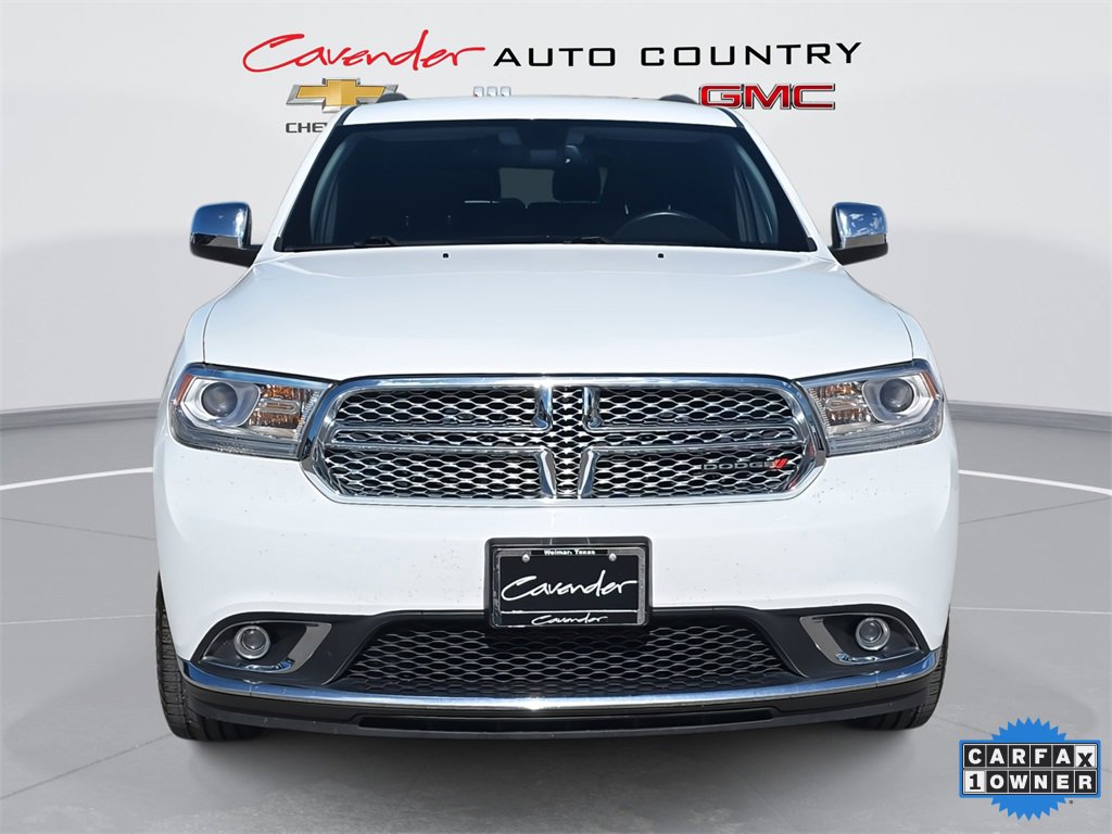 Used 2014 Dodge Durango SXT with VIN 1C4RDHAG5EC594497 for sale in Weimar, TX