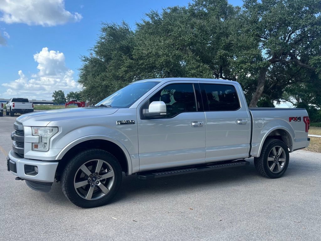 Ingot Silver 2016 Ford F-150 Pickup Truck Four-Wheel Drive 6-Speed Automatic