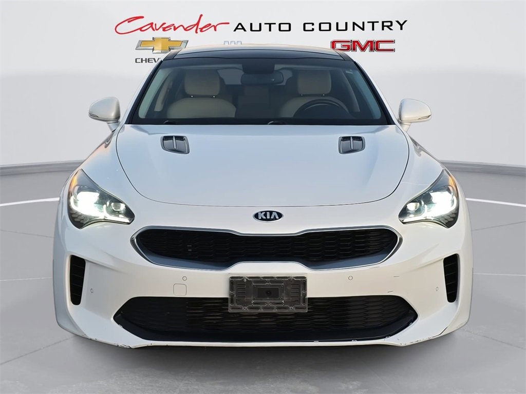 Used 2018 Kia Stinger Premium with VIN KNAE25LA9J6023788 for sale in Weimar, TX