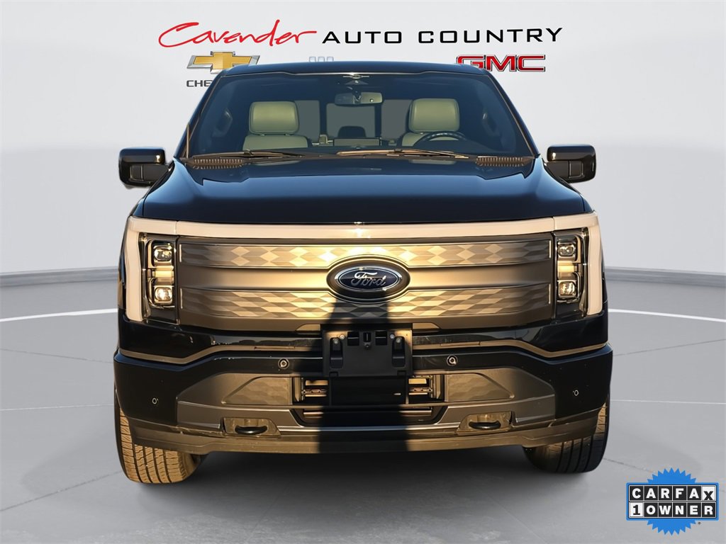 Used 2023 Ford F-150 Lightning Lariat with VIN 1FT6W1EVXPWG50755 for sale in Weimar, TX