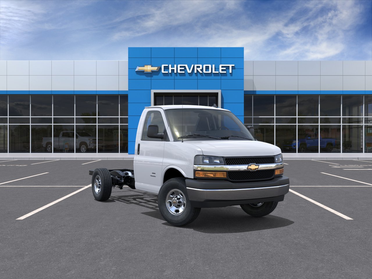 New 2025 Chevrolet Express Cutaway 3500 1WT Cutaway Van