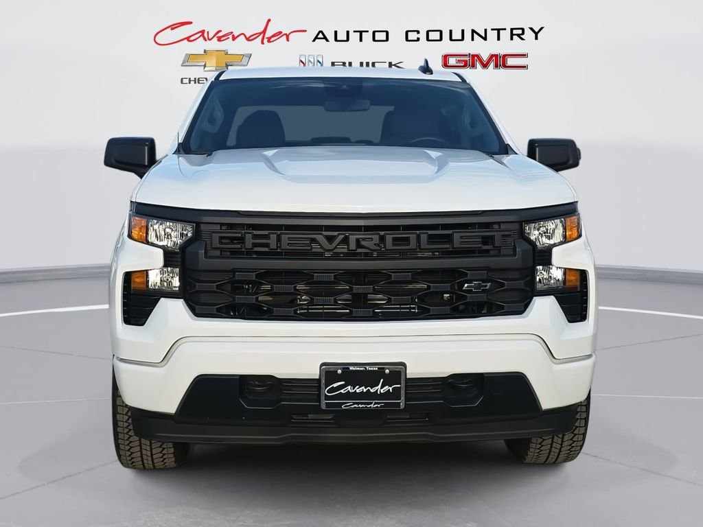 New 2026 Chevrolet Silverado 1500 Custom Blackout Truck