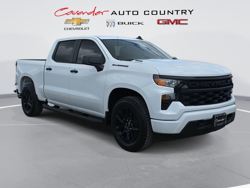 New 2026 Chevrolet Silverado 1500 Custom Blackout Truck