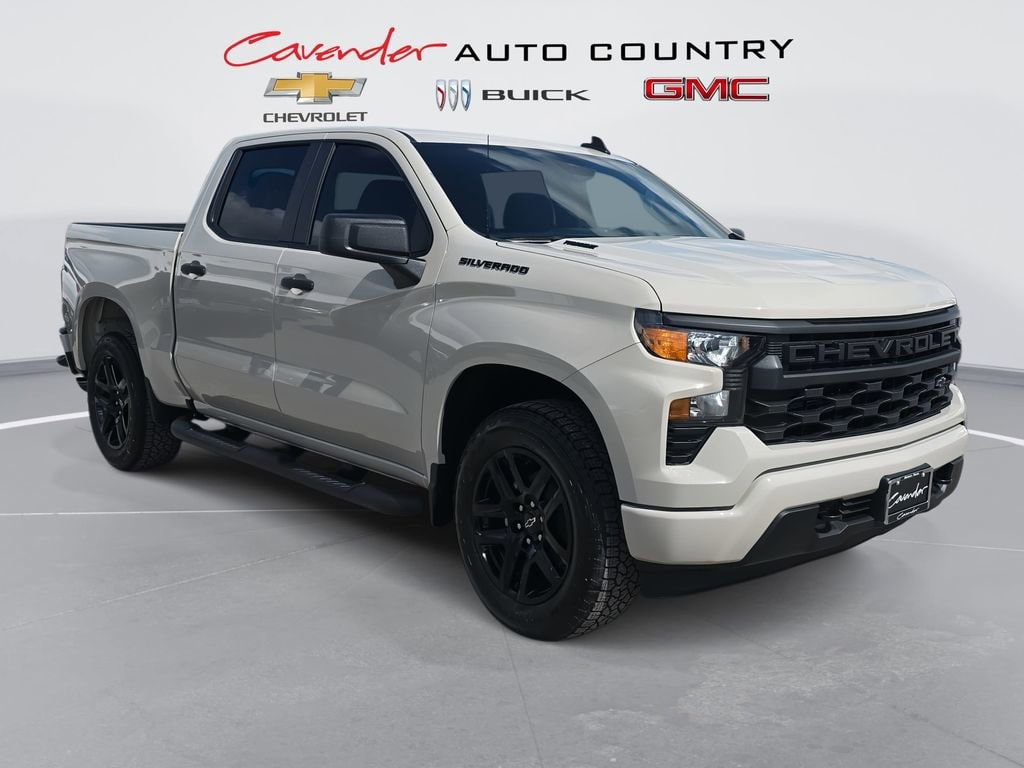 New 2026 Chevrolet Silverado 1500 Custom Blackout Truck