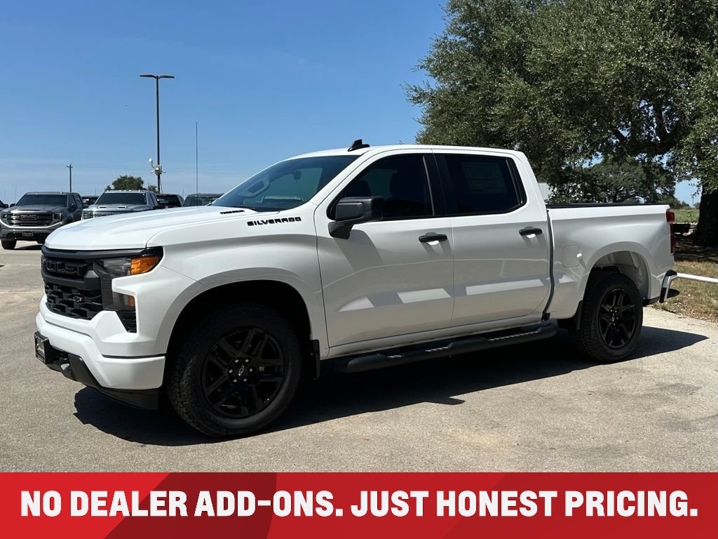 New 2026 Chevrolet Silverado 1500 Custom Blackout Truck