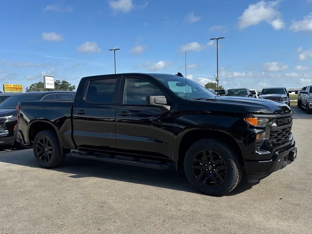 New 2026 Chevrolet Silverado 1500 Custom Blackout Truck