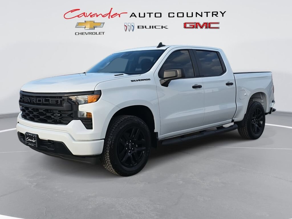New 2026 Chevrolet Silverado 1500 Custom Blackout Truck