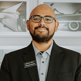 Staff member Vincent Avalos from 8aea051d4d4a