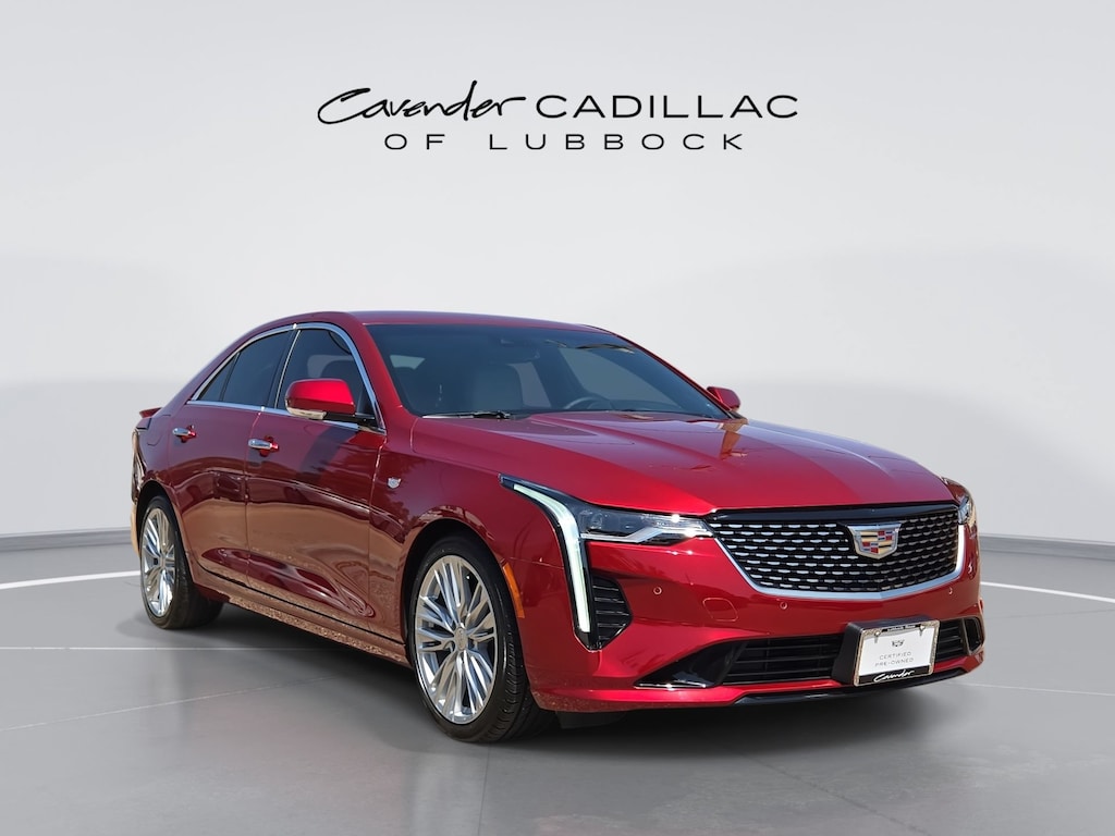 Used 2022 CADILLAC CT4 Premium Luxury Car