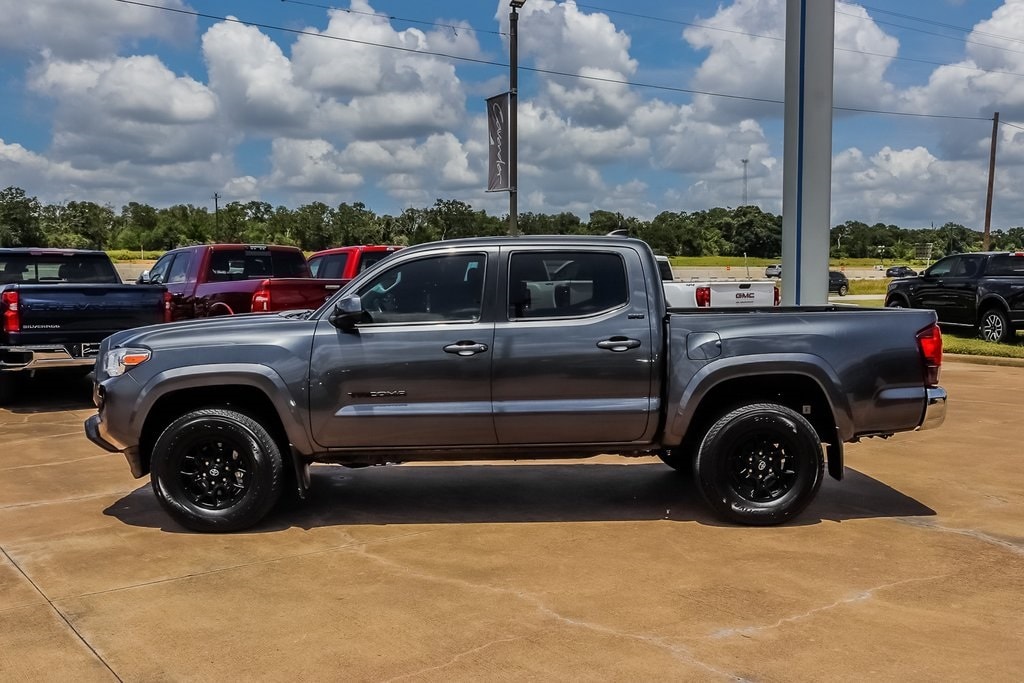 Used 2022 Toyota Tacoma SR5 with VIN 3TMAZ5CN4NM192896 for sale in Columbus, TX