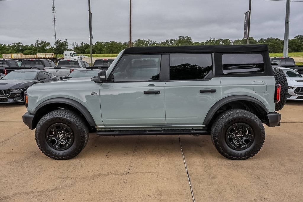 Used 2022 Ford Bronco 4-Door Wildtrak with VIN 1FMEE5DP3NLB56854 for sale in Columbus, TX