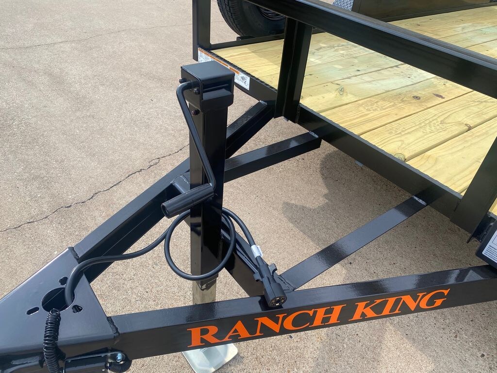 New 2026 Ranch King TC Series Tandem Axle Utility Trailer 7000# GVWR TC12610-70E Trailer