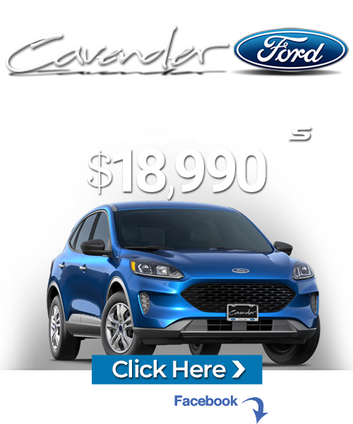 Click Here for Availability and
Pricing from Cavender Ford