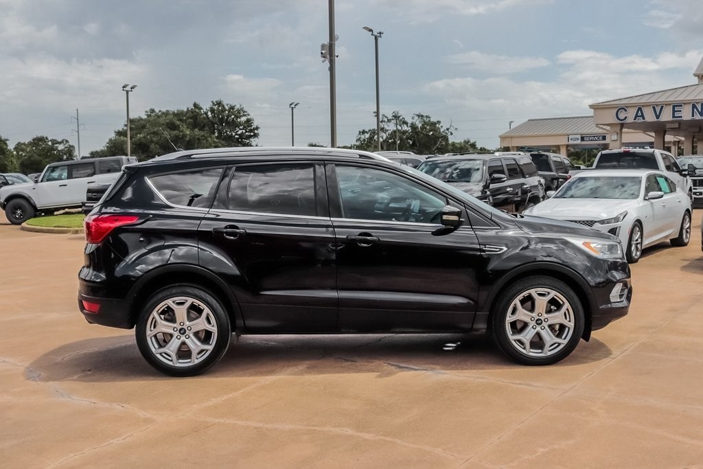 Used 2019 Ford Escape Titanium with VIN 1FMCU0J97KUB78056 for sale in Columbus, TX