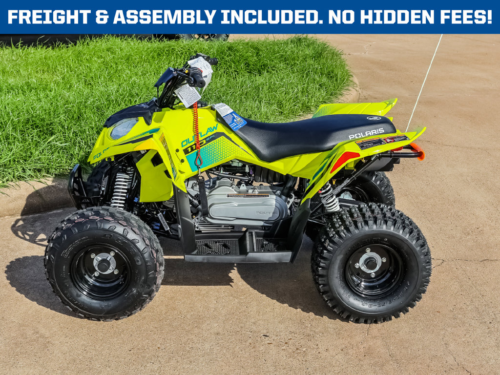 New 2027 Polaris ATV Outlaw 110 EFI ATV