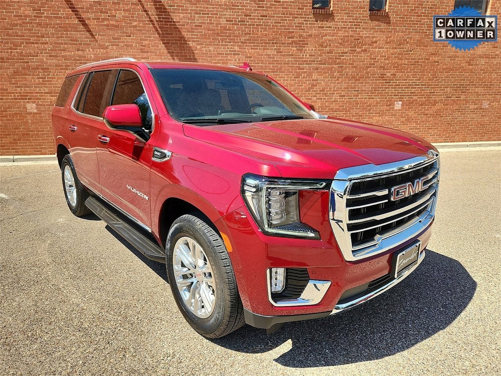 Used 2023 GMC Yukon SLT with VIN 1GKS1BKD9PR153813 for sale in Lubbock, TX