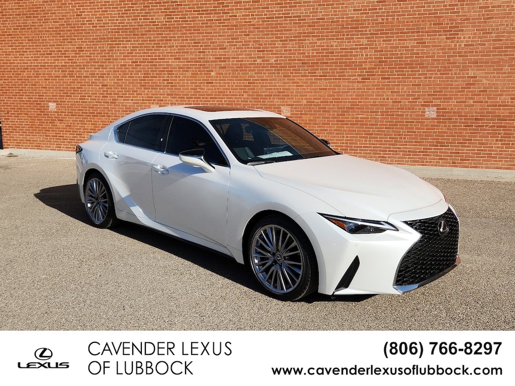 New 2025 LEXUS IS 300 For Sale at Cavender Lexus of Lubbock VIN