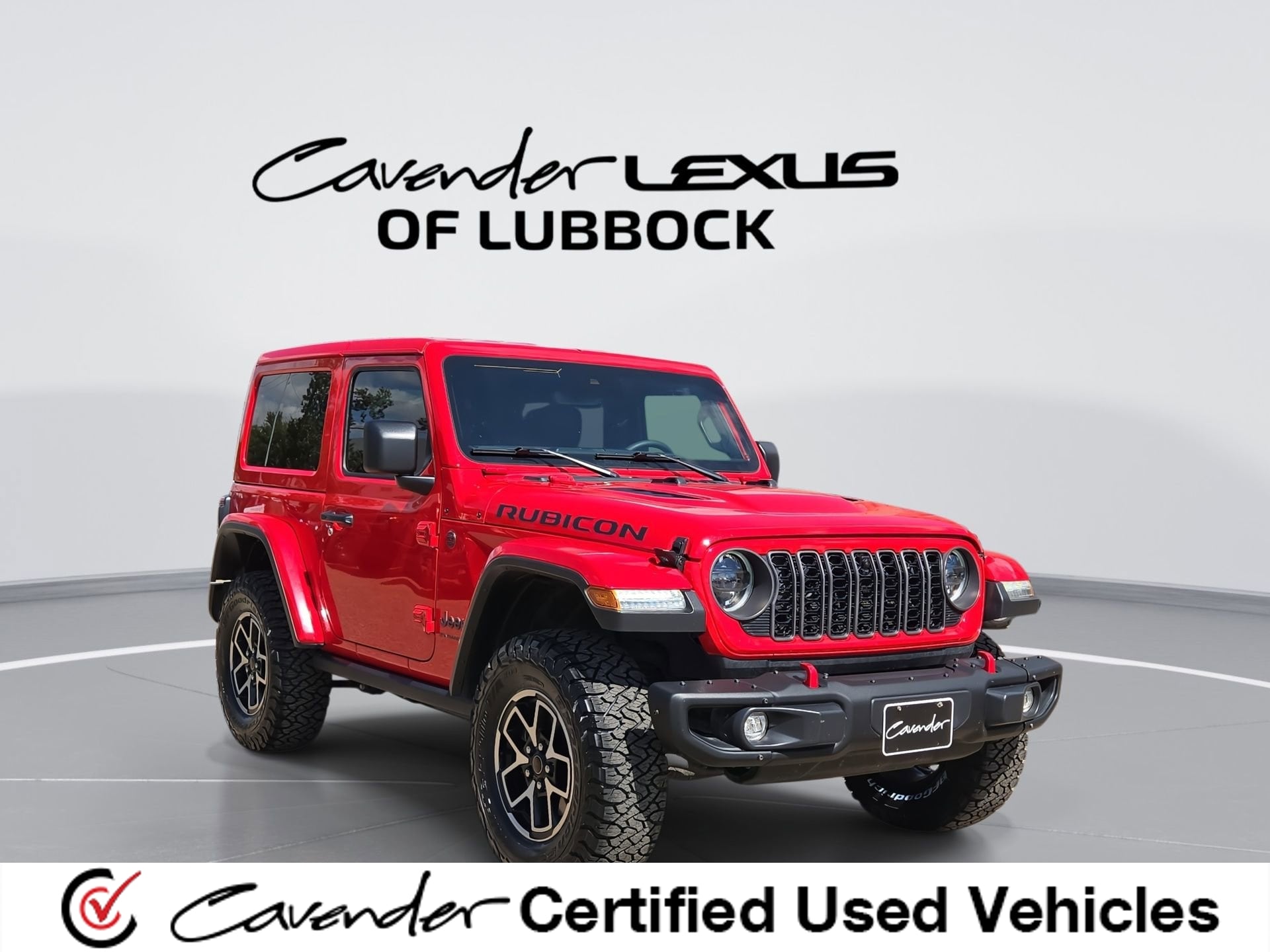 Firecracker Red 2024 Jeep Wrangler Rubicon X 2-Door4WD SUV / Crossover Four-Wheel Drive 8-Speed Automatic Overdrive