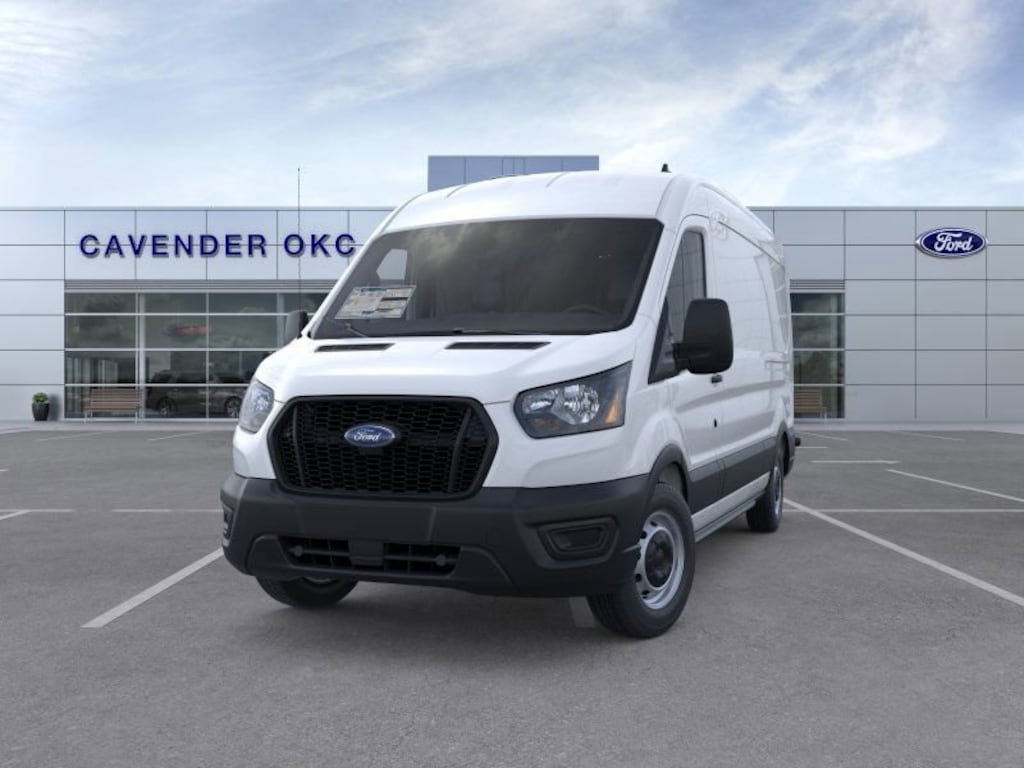 New 2025 Ford Transit Commercial Cargo Van Van Medium Roof Van