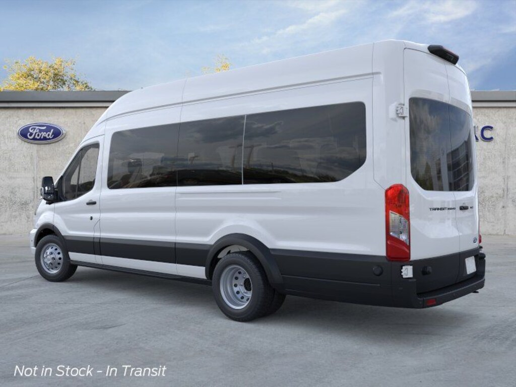 New 2026 Ford Transit Commercial Passenger Van XLT Wagon High Roof HD Ext. Van