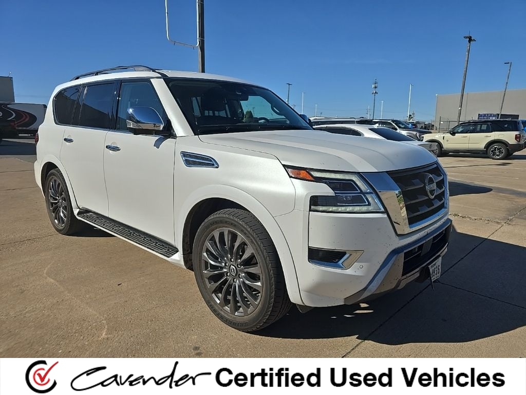 2023 Nissan Armada Platinum RWD Blanco (Aspen White Tricoat) SUV/Crossover 4X2 7 velocidades Automática