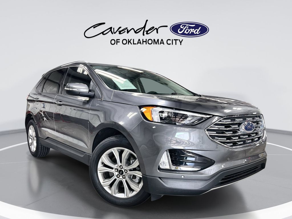Carbonized Gray Metallic 2024 Ford Edge SUV / Crossover All-Wheel Drive 8-Speed Automatic