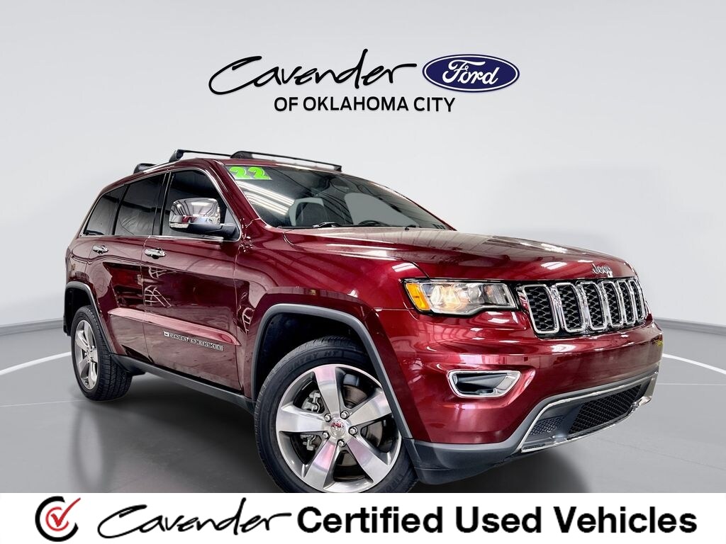 Velvet Red Pearlcoat 2022 Jeep Grand Cherokee SUV / Crossover Four-Wheel Drive 8-Speed Automatic