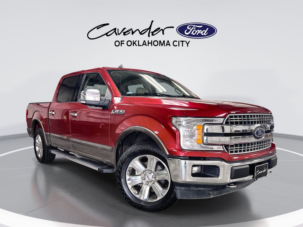 Rapid Red Metallic Tinted Clearcoat 2020 Ford F-150 Pickup Truck Four-Wheel Drive Automatic