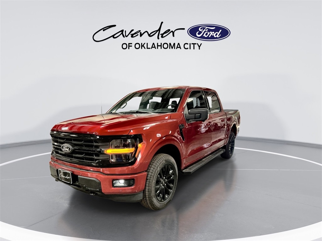 New 2025 Ford F-150 XLT Black Appearance Truck SuperCrew Cab