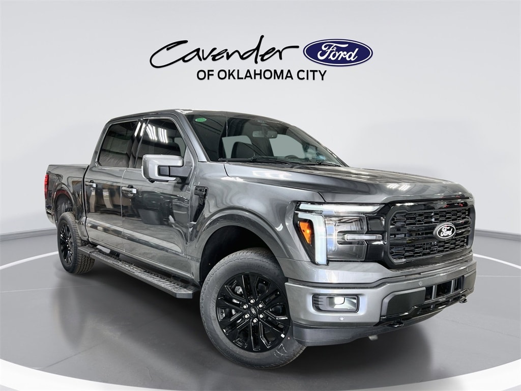 New 2025 Ford F-150 Lariat Black Appearance FX4 Off Road Truck SuperCrew Cab