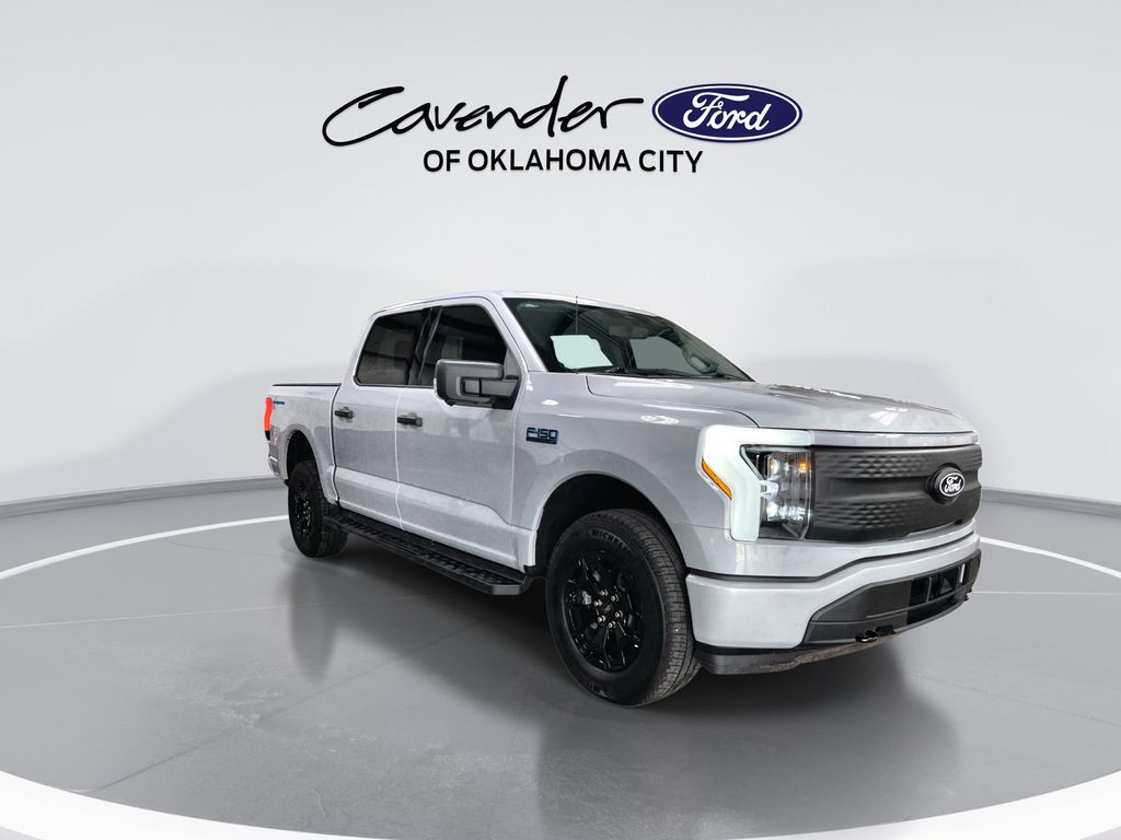Used 2025 Ford F-150 Lightning XLT with VIN 1FTVW3LK4SWG10924 for sale in Oklahoma City, OK