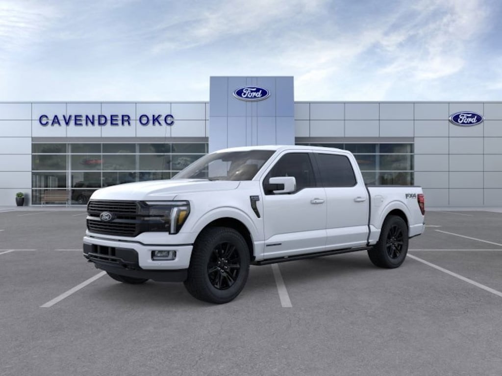 New 2025 Ford F-150 Platinum PowerBoost FX4 Off Road Truck SuperCrew Cab