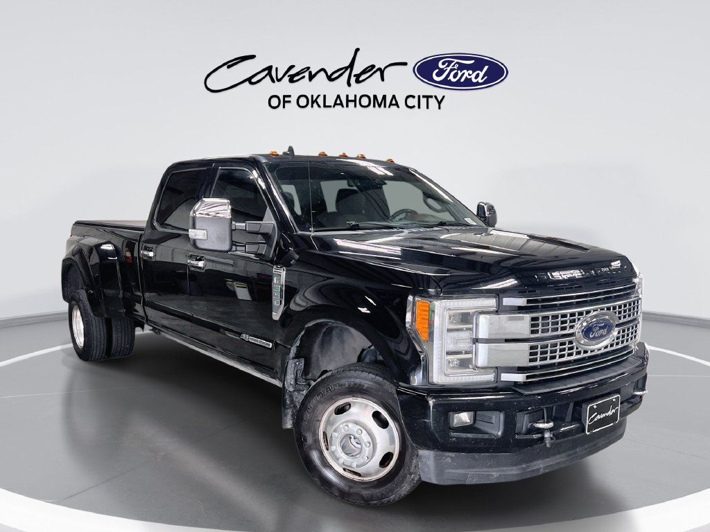 Agate Black Metallic 2019 Ford F-350 Super Duty Pickup Truck Four-Wheel Drive 6-Speed Automatic