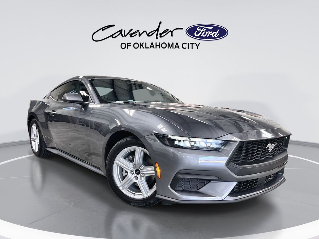 Carbonized Gray Metallic 2026 Ford Mustang Coupe Rear-Wheel Drive Automatic