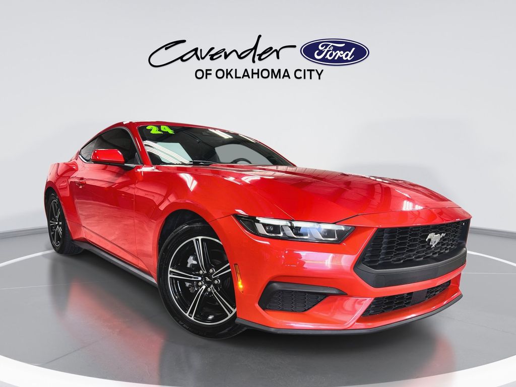 Race Red 2024 Ford Mustang EcoBoost Premium Fastback RWD Coupe Rear-Wheel Drive Automatic