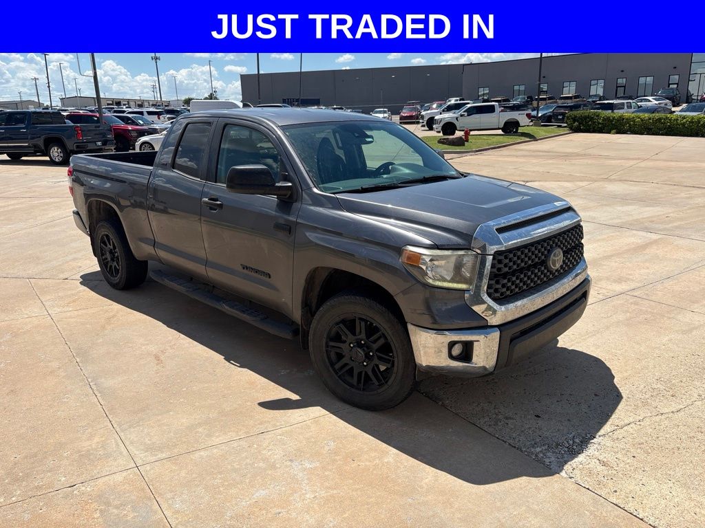 Magnetic Gray Metallic 2021 Toyota Tundra Pickup Truck Four-Wheel Drive 6-Speed Automatic