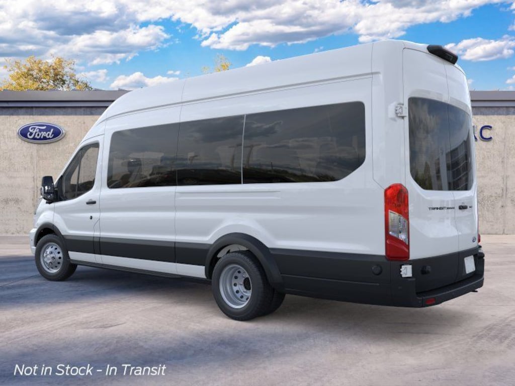 New 2026 Ford Transit Commercial Passenger Van XLT Wagon High Roof HD Ext. Van