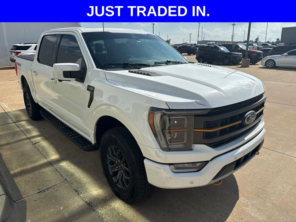 Star White Metallic Tri-Coat 2023 Ford F-150 Pickup Truck Four-Wheel Drive Automatic