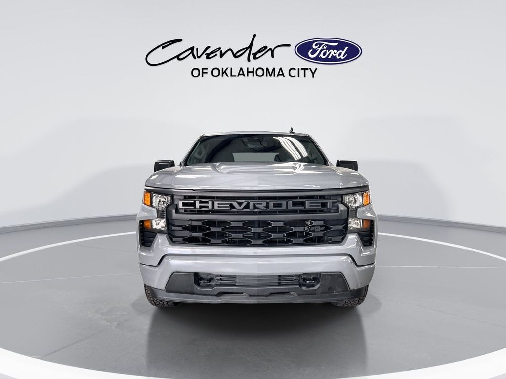 Certified 2024 Chevrolet Silverado 1500 Custom Blackout Truck